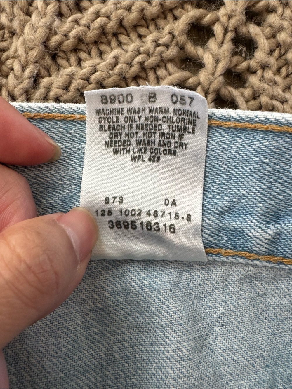 Levis 550 Relaxed Fit Denim Shorts Womens Size 8 Light Wash High Rise Mom Jean - Picture 6 of 10